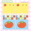 [PK24] Pinkrue Tomato Sticker Pack (Singles/Pack) - Pinkrue_PK24S1 - Tomato Memo Sticker_korean_sticker_stationery
