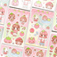 [PK27] Pinkrue Strawberry Angel Sticker Pack (Singles/Pack) - Pinkrue_PK27 - Pack_korean_sticker_stationery