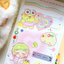 [PK50] Pinkrue Fruits Sando Sticker Pack (Singles/Pack) - Pinkrue_PK50S3 - Fruits Sando Memo_korean_sticker_stationery
