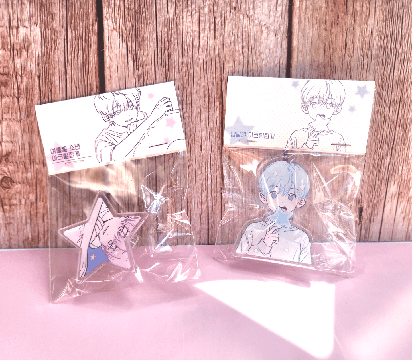[PN15] Parknyam Collecting the Stars Acrylic Clip (options) - Parknyam_PN14S1 - Inside the Star_korean_sticker_stationery