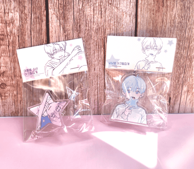 [PN15] Parknyam Collecting the Stars Acrylic Clip (options) - Parknyam_PN14S1 - Inside the Star_korean_sticker_stationery