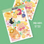 [PO02] Poku Poku Studio Fruit Sports Day Sticker - Poku Poku Studio_PO02 - Pack_korean_sticker_stationery