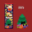 [PO07] Poku Poku Studio 2021 Christmas Sticker Sheet Pack A - Poku Poku Studio_PO07S4 - Silent Night_korean_sticker_stationery