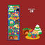 [PO07] Poku Poku Studio 2021 Christmas Sticker Sheet Pack A - Poku Poku Studio_PO07S1 - Gift_korean_sticker_stationery