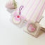 [PP01] Pompomroom Acrylic Keyring (options) - Pompomroom_PP04S1 - Strawberry Milk Pudding_korean_sticker_stationery