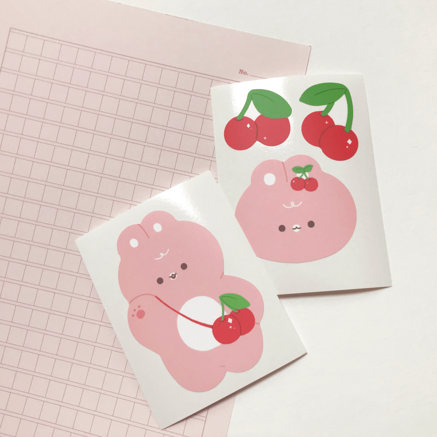 [PP02] Pompomroom Removable Sticker (options) - Pompomroom_PP11S2 - Bunny_korean_sticker_stationery