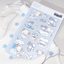[PP08] NEW Pompomroom 'Let's Sleep' Sticker Sheet - Pompomroom__korean_sticker_stationery