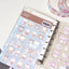 [PP10] NEW Pompomroom 'Let's Dress Warm' Matte Sticker Sheet - Pompomroom__korean_sticker_stationery