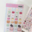 [PP12] NEW Pompomroom 'Sticker Check!' Sticker Sheet - Pompomroom__korean_sticker_stationery