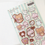 [PP14] NEW Pompomroom 'Let's Brush Teeth' Sticker Sheet - Pompomroom__korean_sticker_stationery