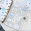 [PP18] NEW Pompomroom 'Jelly Fish' Sugar Glitter Sticker Sheet - Pompomroom__korean_sticker_stationery