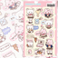 [PP21] NEW Pompomroom 'Chaotic Long Leg Friends' Sticker Sheet - Pompomroom__korean_sticker_stationery