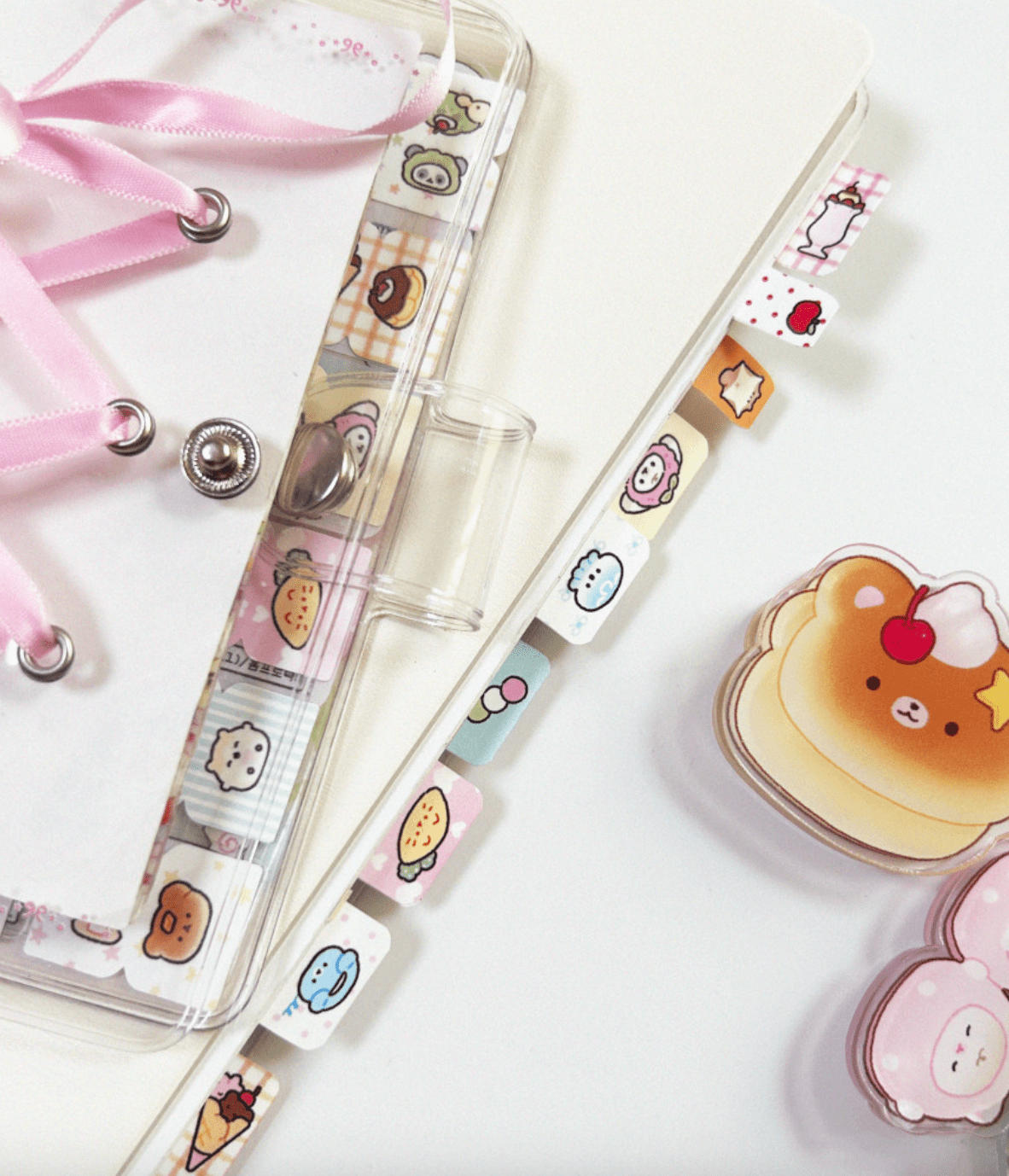 [PP22] NEW Pompomroom 'Index' Sticker Sheet - Pompomroom__korean_sticker_stationery