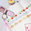 [PP26] NEW Pompomroom Glitter Diecut Masking Tape (options) - Pompomroom_PP26S1 - Jellyfish_korean_sticker_stationery