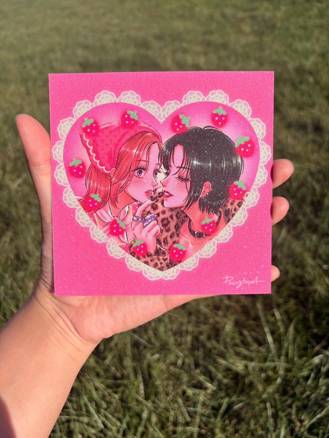 [PT01] Paerytopia Postcards (options) - Paerytopia_PT01S17 - Glitter Nana_korean_sticker_stationery