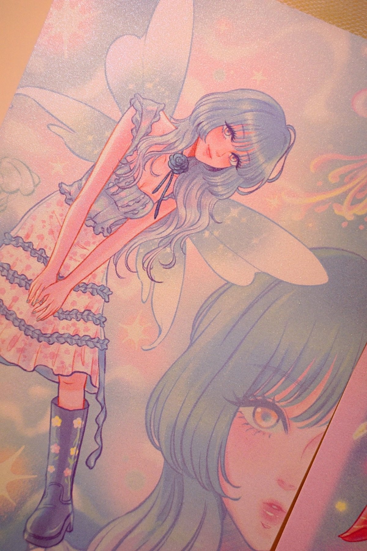 [PT01] Paerytopia Postcards (options) - Paerytopia_PT01S3 - Fairy C_korean_sticker_stationery