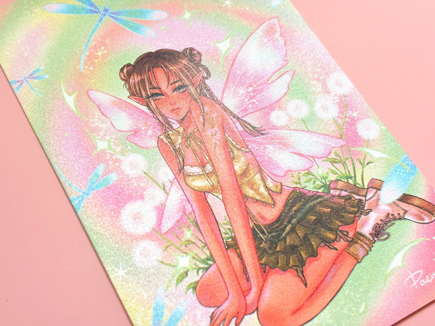 [PT01] Paerytopia Postcards (options) - Paerytopia_PT01S2 - Fairy B_korean_sticker_stationery