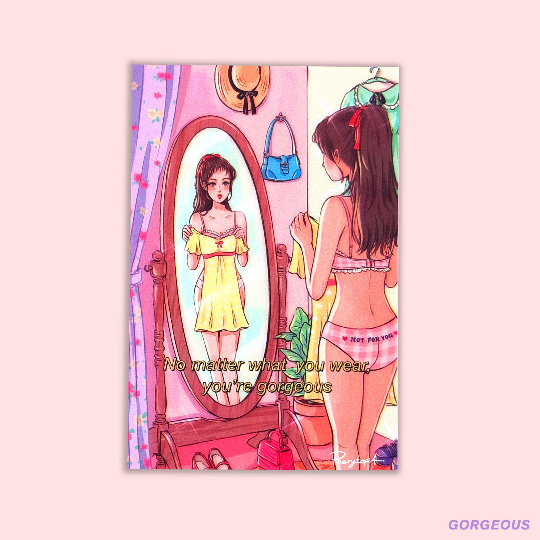 [PT01] Paerytopia Postcards (options) - Paerytopia_PT01S4 - Gorgeous_korean_sticker_stationery