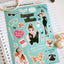 [PT02] Paerytopia Movie A6 Sticker Sheets (options) - Paerytopia_PT02S3 - Breakfast at Tiffany's_korean_sticker_stationery