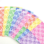 [PT02] Polticker 'Rug Alphabet' Sticker Sheets (options) - Polticker_PT02S1 - Red_korean_sticker_stationery