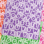 [PT02] Polticker 'Rug Alphabet' Sticker Sheets (options) - Polticker_PT02S1 - Red_korean_sticker_stationery