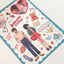 [PT03] Paerytopia Analog Love Sticker Sheet - Paerytopia__korean_sticker_stationery