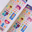 [PT04] Paerytopia Sweet Summer/Dreamy Day Sticker Sheet (options) - Paerytopia_PT04S1 - Sweet Summer_korean_sticker_stationery