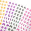 [PT04] Polticker 'Ice Fruits ver.2' Alphabet Sticker Sheets (options) - Polticker_PT04S1 - Orange_korean_sticker_stationery