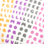 [PT04] Polticker 'Ice Fruits ver.2' Alphabet Sticker Sheets (options) - Polticker_PT04S1 - Orange_korean_sticker_stationery