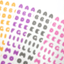 [PT04] Polticker 'Ice Fruits ver.2' Alphabet Sticker Sheets (options) - Polticker_PT04S1 - Orange_korean_sticker_stationery