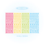 [PT05] Polticker 'Ice Fruits ver.1' Alphabet Sticker Sheets (options) - Polticker_PT05S1 - Pink_korean_sticker_stationery
