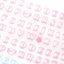 [PT09] Polticker 'New Kid Cream Alphabet' Sugar Glitter Kisscut Masking Tape (options) - Polticker_PT09S2 - Blue_korean_sticker_stationery