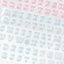 [PT09] Polticker 'New Kid Cream Alphabet' Sugar Glitter Kisscut Masking Tape (options) - Polticker_PT09S2 - Blue_korean_sticker_stationery