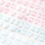 [PT09] Polticker 'New Kid Cream Alphabet' Sugar Glitter Kisscut Masking Tape (options) - Polticker_PT09S1 - Pink_korean_sticker_stationery
