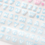[PT09] Polticker 'New Kid Cream Alphabet' Sugar Glitter Kisscut Masking Tape (options) - Polticker_PT09S2 - Blue_korean_sticker_stationery