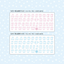 [PT09] Polticker 'New Kid Cream Alphabet' Sugar Glitter Kisscut Masking Tape (options) - Polticker_PT09S1 - Pink_korean_sticker_stationery