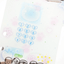 [PT14] Polticker 'Embossed Hear Number Buttons' Kisscut Masking Tape - Polticker__korean_sticker_stationery