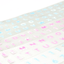 [PT15] Polticker 'Embossed Jelly Alphabet' Kisscut Masking Tape (optioins) - Polticker_PT15S2 - Blue_korean_sticker_stationery