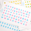 [PT26] Polticker 'Candy Alphabet' Kisscut Masking Tape (options) - Polticker_PT26S1 - Pink & Blue_korean_sticker_stationery