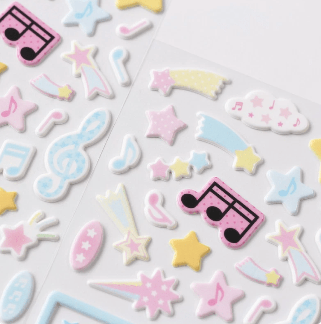 [PT28] Polticker 'Happiness Post Office Collaboration' Marshmallow Sticker Sheets (options) - Polticker_PT28S1 - Sweet Land_korean_sticker_stationery