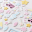 [PT28] Polticker 'Happiness Post Office Collaboration' Marshmallow Sticker Sheets (options) - Polticker_PT28S1 - Sweet Land_korean_sticker_stationery