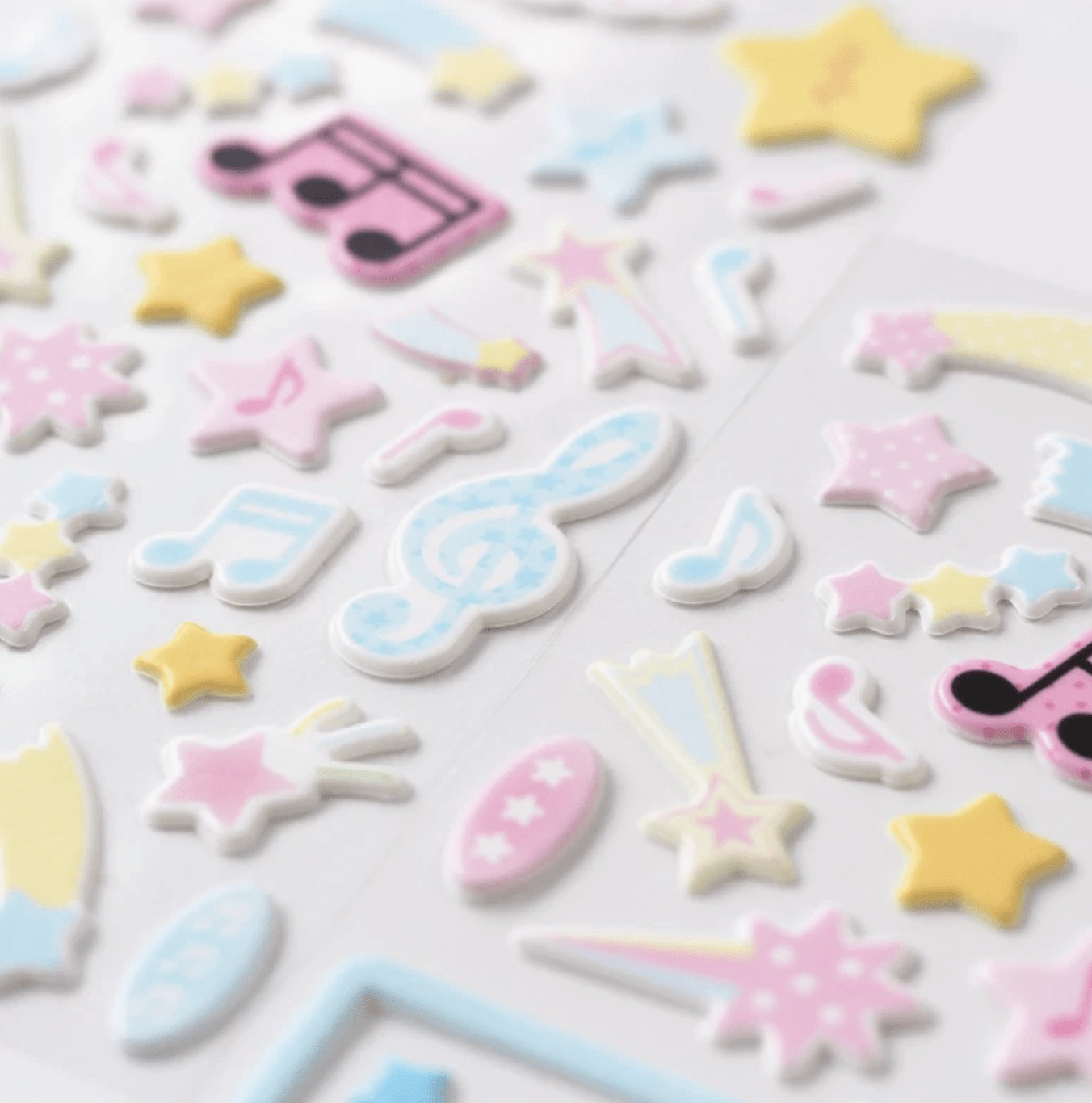 [PT28] Polticker 'Happiness Post Office Collaboration' Marshmallow Sticker Sheets (options) - Polticker_PT28S1 - Sweet Land_korean_sticker_stationery