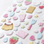 [PT28] Polticker 'Happiness Post Office Collaboration' Marshmallow Sticker Sheets (options) - Polticker_PT28S1 - Sweet Land_korean_sticker_stationery