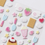 [PT28] Polticker 'Happiness Post Office Collaboration' Marshmallow Sticker Sheets (options) - Polticker_PT28S1 - Sweet Land_korean_sticker_stationery