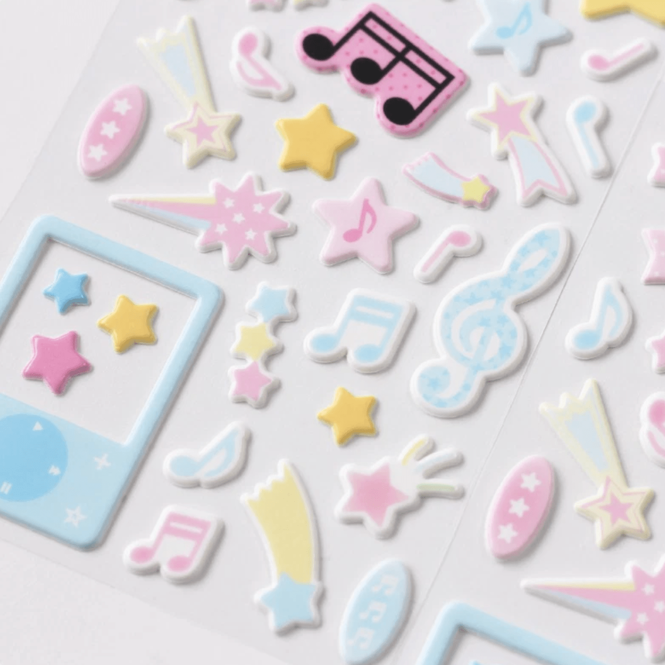[PT28] Polticker 'Happiness Post Office Collaboration' Marshmallow Sticker Sheets (options) - Polticker_PT28S1 - Sweet Land_korean_sticker_stationery