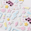 [PT28] Polticker 'Happiness Post Office Collaboration' Marshmallow Sticker Sheets (options) - Polticker_PT28S1 - Sweet Land_korean_sticker_stationery