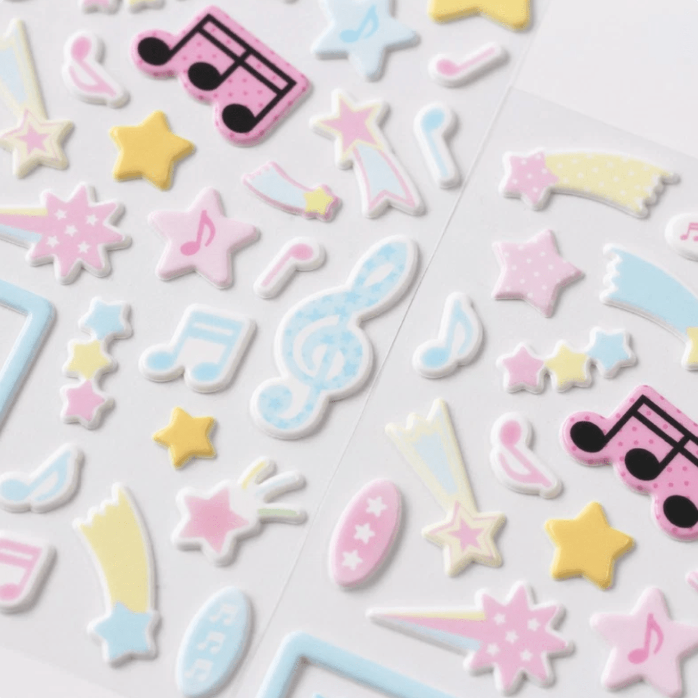 [PT28] Polticker 'Happiness Post Office Collaboration' Marshmallow Sticker Sheets (options) - Polticker_PT28S1 - Sweet Land_korean_sticker_stationery