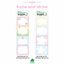 [PT30] Polticker 'Happiness Post Office Collaboration' Frame Sticker Sheets (options) - Polticker_PT30S1 - Sweets_korean_sticker_stationery