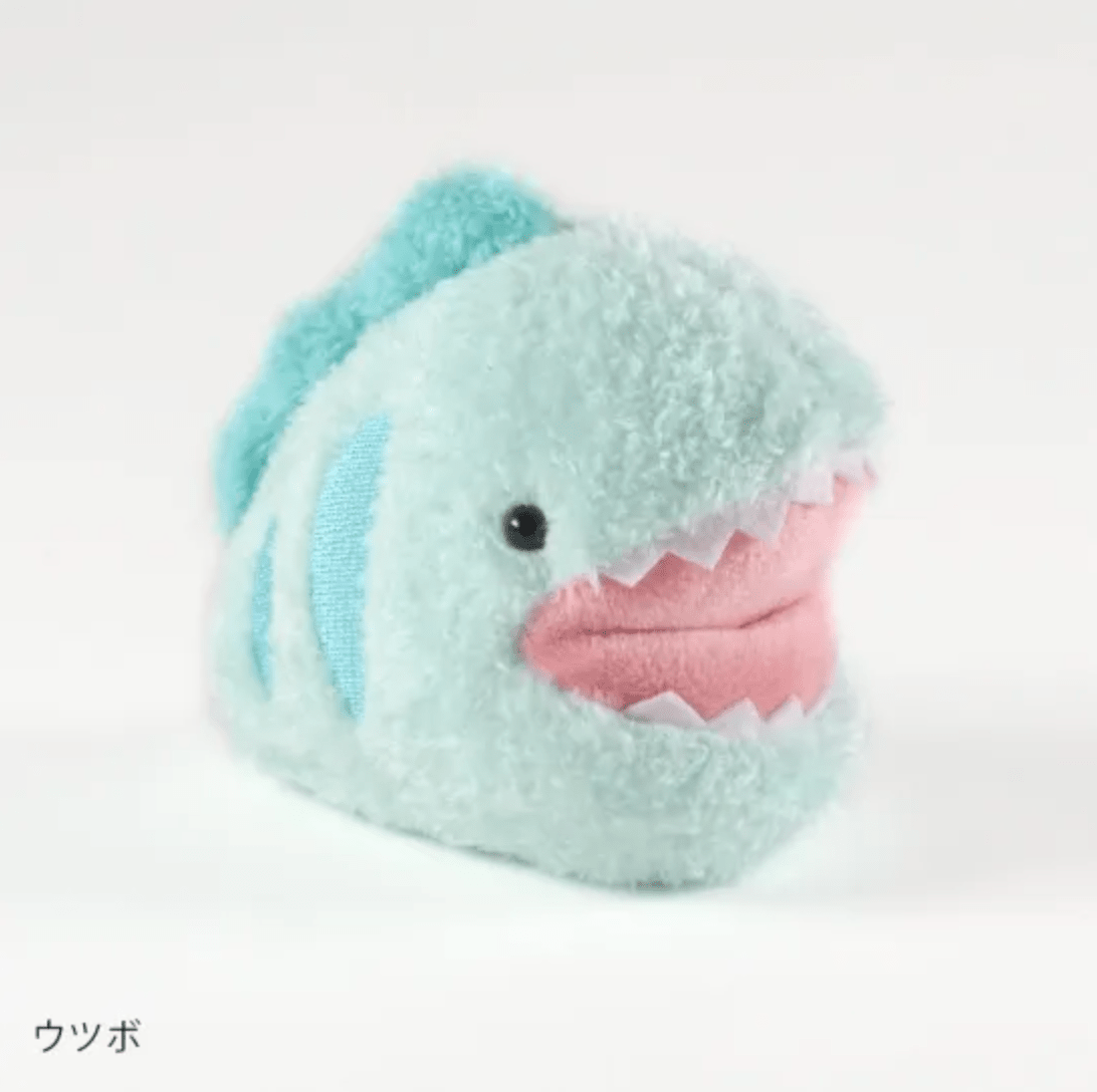 [Q - LIA] Yuru Swimmy Ocean Critter Plush (options) - Q - LIA_Eel_korean_sticker_stationery
