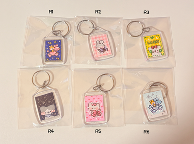[GO83] NEW Gowoongrim 'Original Art' Keyring (options)